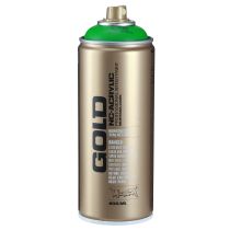 Artikel Maling spray lak grøn mat Montana Gold spray maling 400ml
