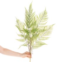 Artikel Kunstig bregnegren, dekorativ grøn plante til blomsterarrangementer, 80 cm