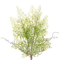 Artikel Kunstig grøn Ruscus-gren til blomsterdekoration, 41 cm