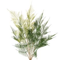 Artikel Kunstig bregnegrendekoration, grøn, naturtro, 56 cm