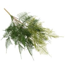 Artikel Kunstig bregnegrendekoration, grøn, naturtro, 56 cm