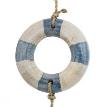 Artikel Vinduesdekoration maritime redningskranse trædekoration sommer 90cm