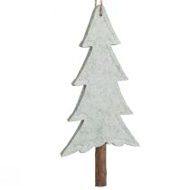 Artikel Filt juletræspynt, grøn, 20 cm, sæt med 4