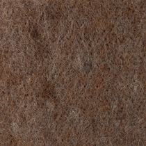 Artikel Brunt uldfiltbånd, 15 cm x 5 m, til dekoration og kreative aktiviteter
