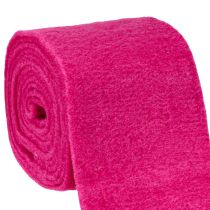Artikel Filtbånd pink uldbånd uld filt pottebånd dekorativt stof 15cm 5m