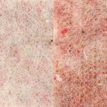 Artikel Filtbånd uld bånd pyntestof brun beige uldfilt 7,5cm 5m