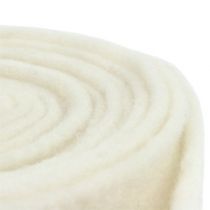 Filtbånd 15cm x 5m hvid