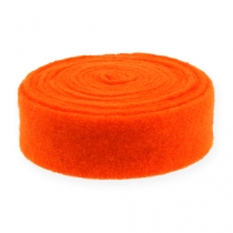 Filtbånd orange 7,5cm 5m