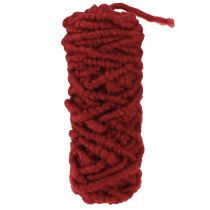 Artikel Filtsnor fluffy Mirabell 25m mørkerød