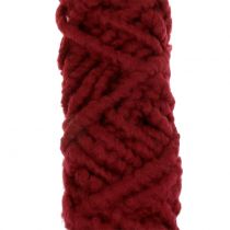 Artikel Filtsnor fluffy Mirabell 25m mørkerød