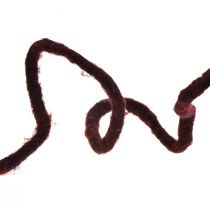 Filtsnor uldsnor med wire Rauris wire lilla mørk 20m
