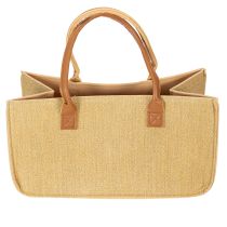 Artikel Filtpose i raffia-look 50 cm x 25 cm x 25 cm