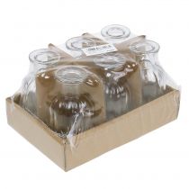 Artikel Flaskevase lille Ø5,5cm H10,5cm klar 6 stk