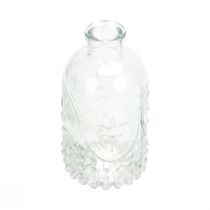 Artikel Dekorative flasker mini vaser glas lysestager H12,5cm 6 stk