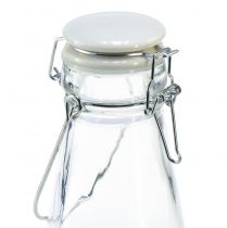 Artikel Flaske dekoration glasflaske med låg Ø8cm 24cm