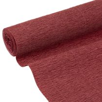 Artikel Florist crepe papir Bordeaux 50x250cm