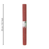 Artikel Florist crepe papir Bordeaux 50x250cm