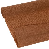 Artikel Blomstercrepepapir, brunt, 50 cm bred hobbyrulle