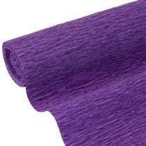 Artikel Florist crepe papir mørk lilla 50x250cm