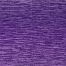 Artikel Florist crepe papir mørk lilla 50x250cm