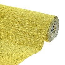 Artikel Blomsterhandler Crepe Papir Guld 50x250cm