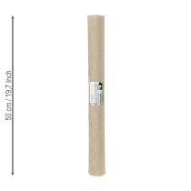 Artikel Blomsterhandler crepe papir natur 50x250cm