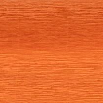 Artikel Blomsterhandler crepepapir, orange rulle, 50x250 cm
