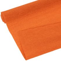 Artikel Blomsterhandler crepepapir, orange rulle, 50x250 cm