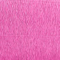 Artikel Flower crepe pink B10cm gramvægt 128g/kvm L250cm 2stk
