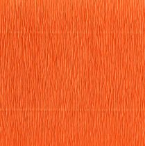 Artikel Blomstercrepe orange B10cm gramvægt 128g/kvm L250cm 2stk
