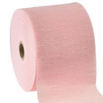 Artikel Flower crepe lys pink B10cm gramvægt 128g/kvm L250cm 2 stk.