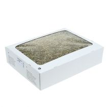 Artikel Blomsterhår Tinsel Guld-Sølv 200g