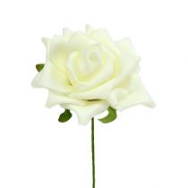 Artikel Skumrose Ø7,5cm Creme 18 stk