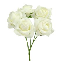 Artikel Skumrose Ø4,5cm Creme 36 stk