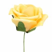 Artikel Skum rosa Ø7,5cm gul 18 stk
