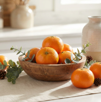 Artikel Kunstig mandarin dekorativ frugt kunstig frugt Ø6cm H5cm