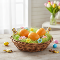 Artikel Påskeæg, rigtige kyllingeæg, perfekte til kreativt gør-det-selv-håndværk og påskehåndværk, 5 cm, 10 stk.