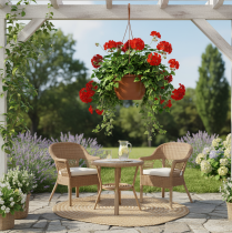 Artikel Hængekurv Ø25cm terracotta