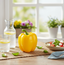 Artikel Maddummy dekoration grøntsager peber gul H10cm