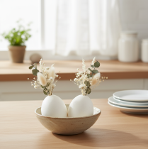 Artikel Hvide kyllingæg, 10 stk.