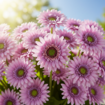 Artikel Kunstige Blomster Gerbera Have Kunstige Blomster Lilla 47cm