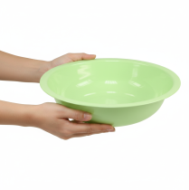Artikel Dekorativ metalskål, grøn, metalskål med emalje-look, Ø29 cm