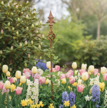 Artikel Havepælespalier til havedekoration med dekorativt element 115 cm