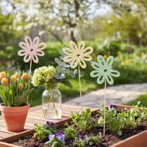 Artikel Dekorative blomsterpinde til forårsdekorationer i krukker og vaser (16 stk.)