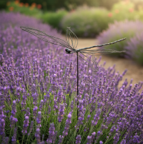 Artikel Dragonfly metal metalfigur blomsterprop B28cm 2stk