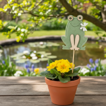 Artikel Filtpæle til dekorative planter – Forårslignende planter til blomster og arrangementer, 10 cm, 12 stk.