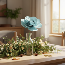 Artikel Blomsterhandler crepepapir 50x250cm blåt til dekoration