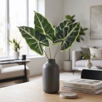 Artikel Alocasia Elefantøre Pil Blad Kunstige Planter Grøn 55cm