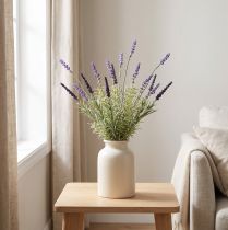 Artikel Lavendeldekoration Kunstig bundt kunstige planter Lilla 36cm