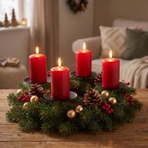 Artikel Plug-in lysestage sort adventsstage Ø6cm 4 stk